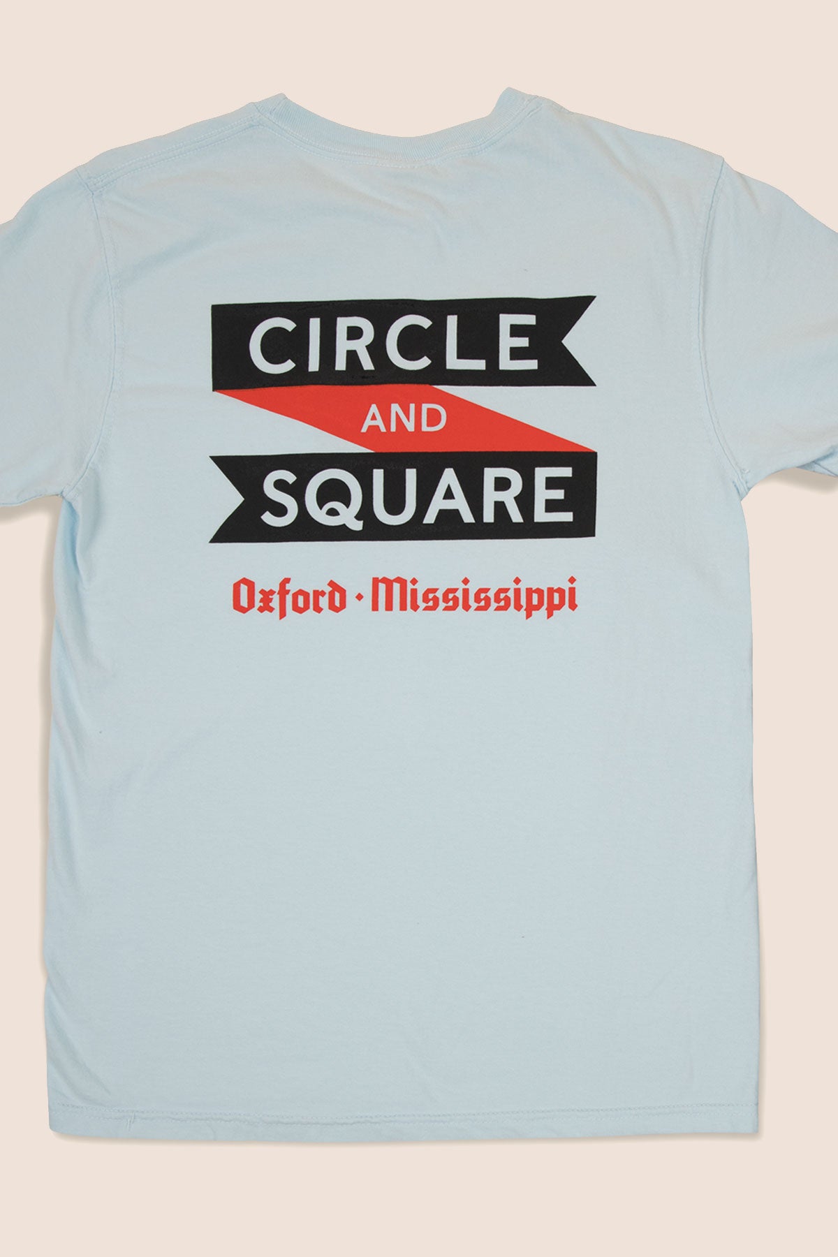 Ribbon Logo / Chambray